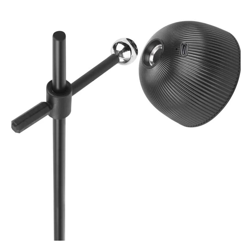 Candeeiro de mesa LED com regulação magnético 4em1 LED/4,2W/3,7V 4000K 1200mAh preto