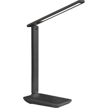 Candeeiro de mesa LED com regulação NOBLITE N LED/7W/230V 3000/4000/6500K preto