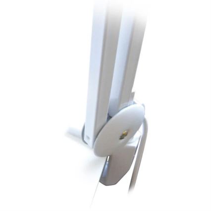 Candeeiro de mesa LED com uma lupa LED/9W/230V branco