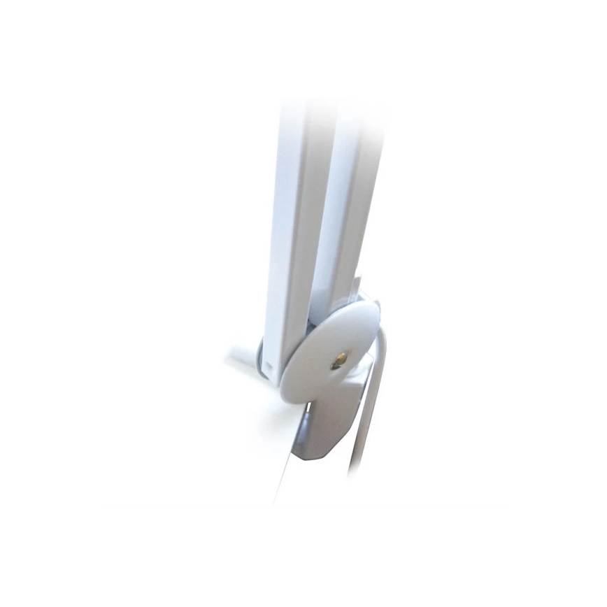 Candeeiro de mesa LED com uma lupa LED/9W/230V branco