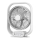 Candeeiro de mesa LED com ventoinha LED/2W/230V branco