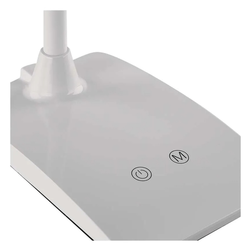 Candeeiro de mesa LED dimerizável EDDY LED/6W/230V 3000/4500/6800K branco