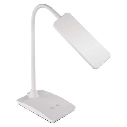 Candeeiro de mesa LED dimerizável EDDY LED/6W/230V 3000/4500/6800K branco