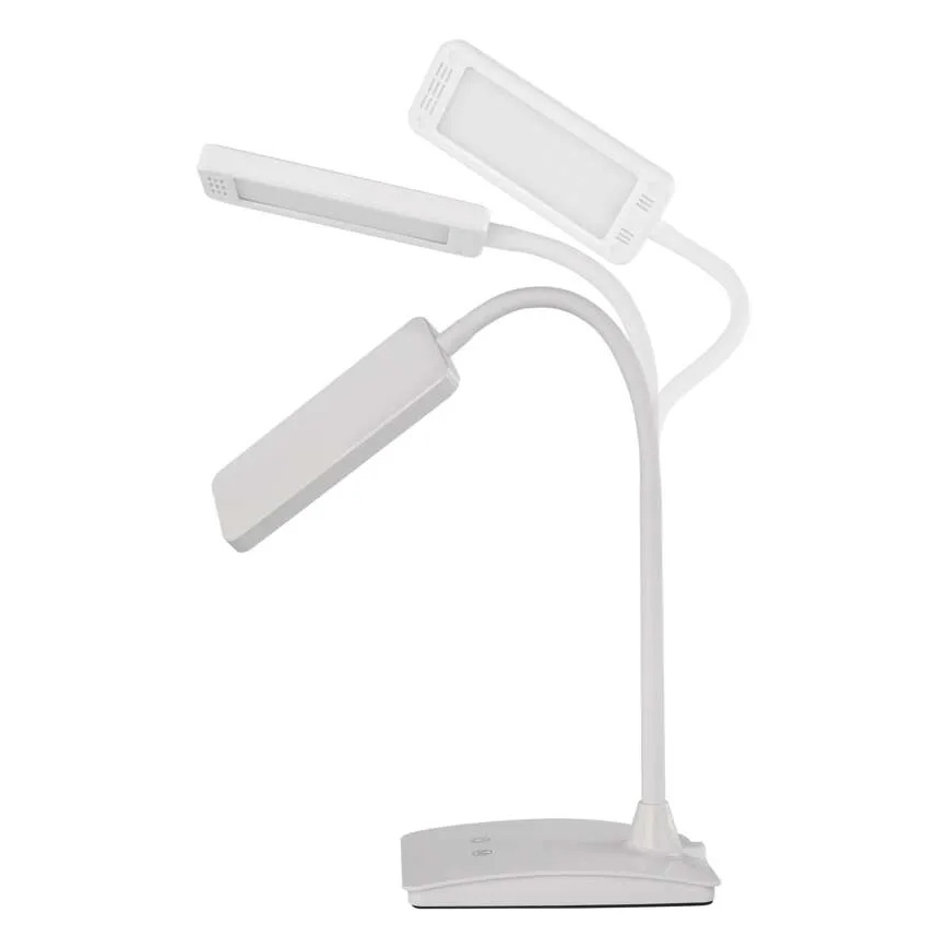 Candeeiro de mesa LED dimerizável EDDY LED/6W/230V 3000/4500/6800K branco
