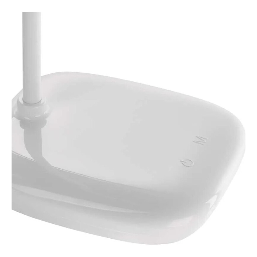 Candeeiro de mesa LED flexível regulável LED/12W/230V 3000K/4000K/6500K branco