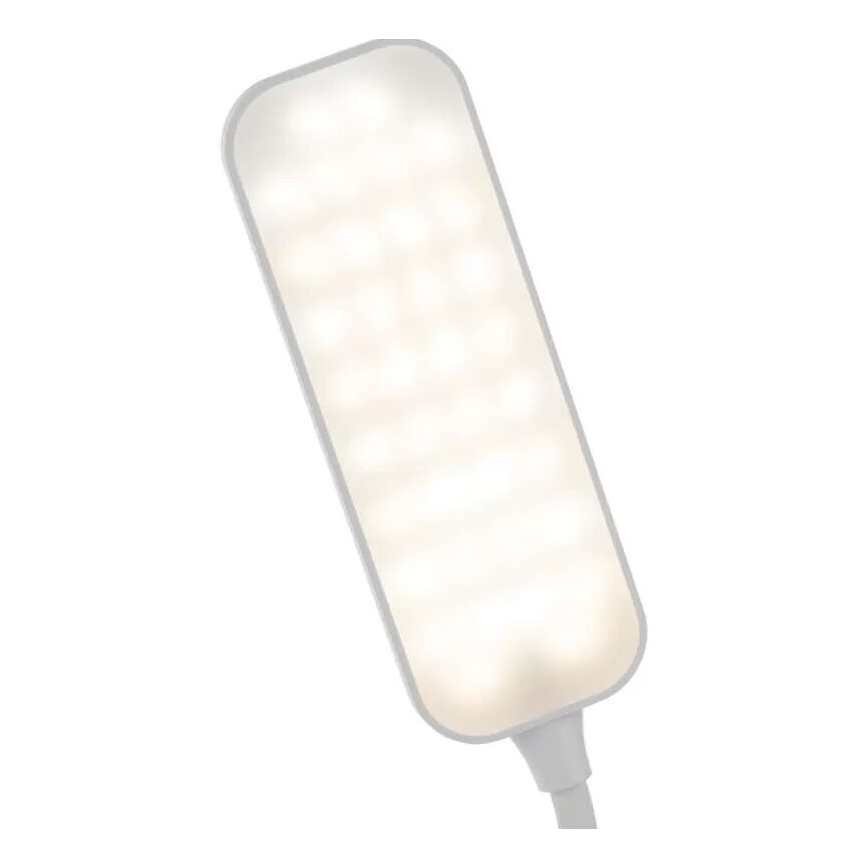 Candeeiro de mesa LED flexível regulável LED/12W/230V 3000K/4000K/6500K branco