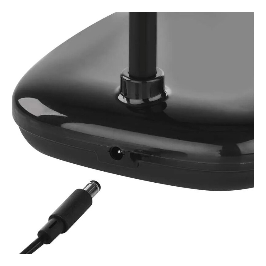 Candeeiro de mesa LED flexível regulável LED/12W/230V 3000K/4000K/6500K preto