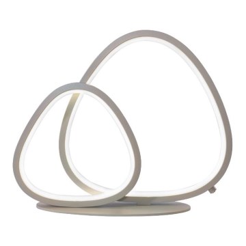 Candeeiro de mesa LED HELIX LED/15W/230V prateado