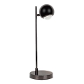 Candeeiro de mesa LED LED/5W/230V 3000K preto