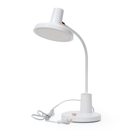 Candeeiro de mesa LED LIBRA LED/10W/230V branco