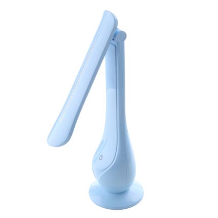 Candeeiro de mesa LED recarregável LILLY LED/4W/5V 1200 mAh azul