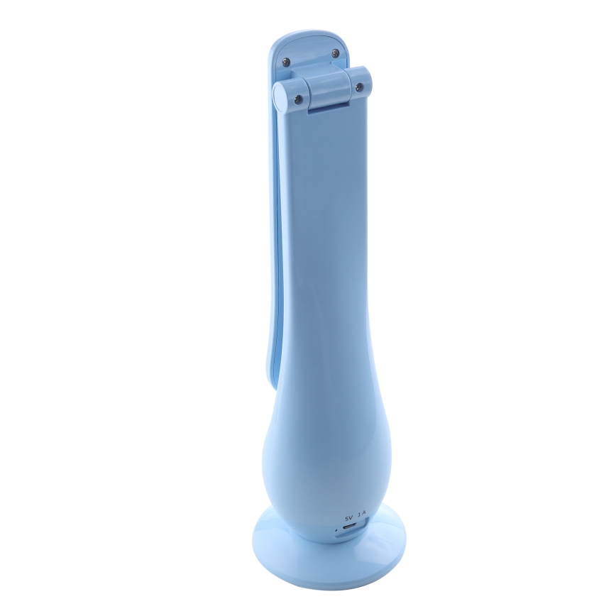 Candeeiro de mesa LED recarregável LILLY LED/4W/5V 1200 mAh azul
