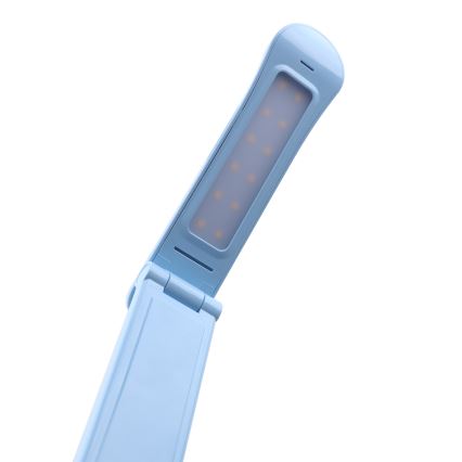 Candeeiro de mesa LED recarregável LILLY LED/4W/5V 1200 mAh azul