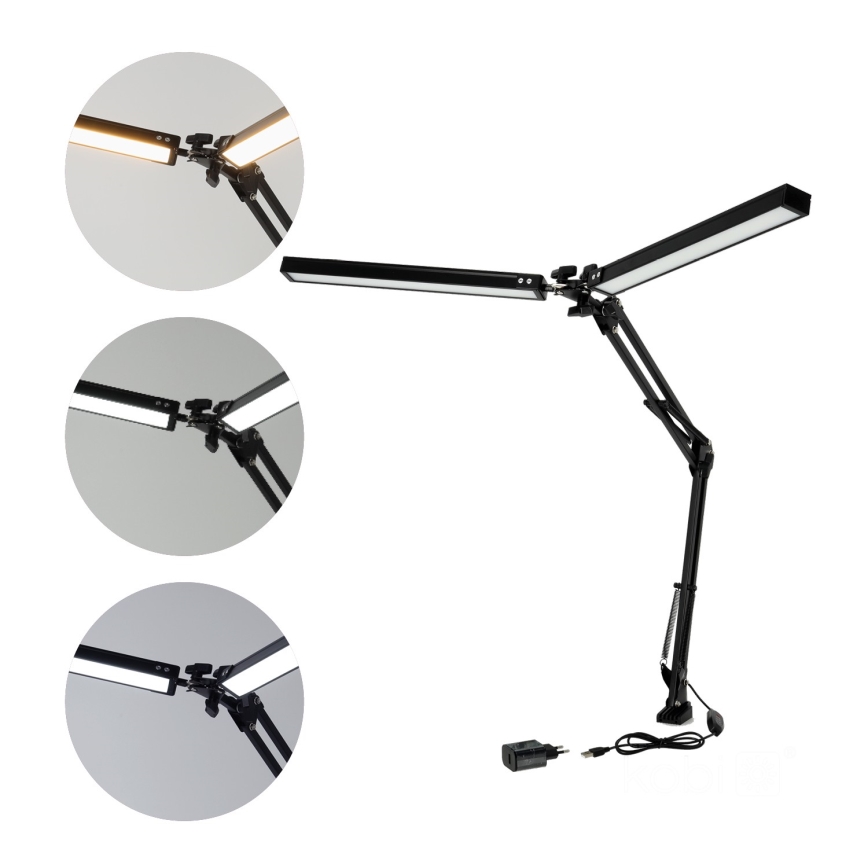 Candeeiro de mesa LED regulável TENUIX DUO LED/15W/230V 3000-6000K