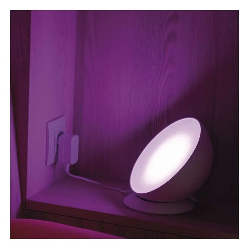 Candeeiro de mesa LED RGB com regulação GoSmart LED/7W/230V Wi-Fi branco