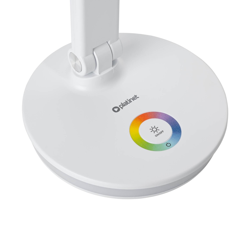 Candeeiro de mesa LED RGBW com regulação e power bank LED/12W/5V 2800-6000K branco