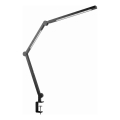 Candeeiro de mesa LED tátil, dimerizável e flexível com clip LED/12W/230V 3000/4000/6000K preto