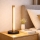 Candeeiro de mesa LED VERDE LED/10W/230V 3000K carvalho/preto