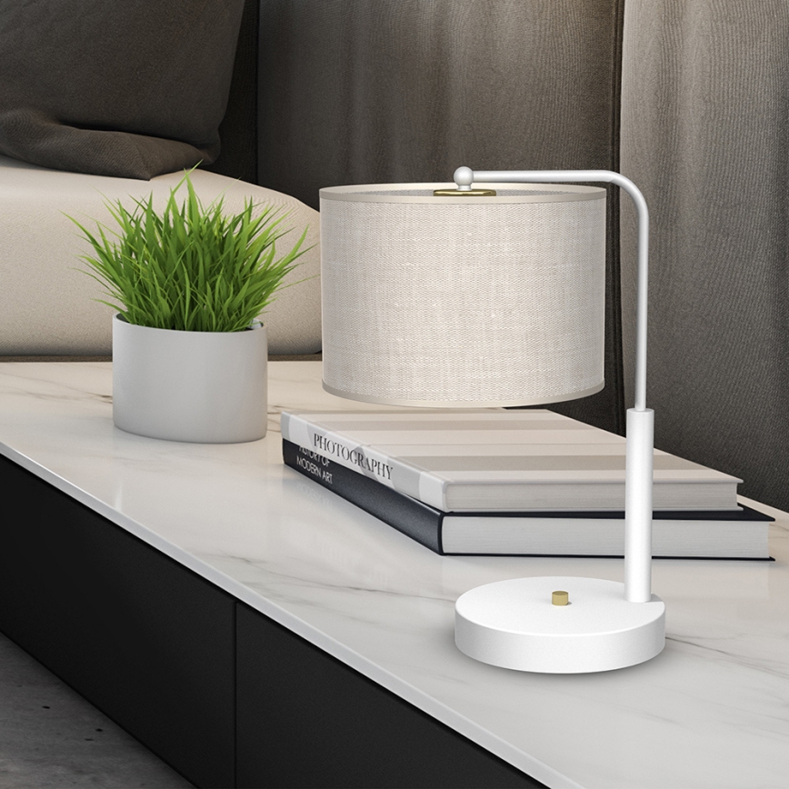 Candeeiro de mesa LINO 1xE27/60W/230V