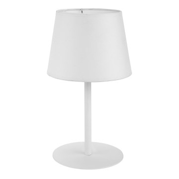 Candeeiro de mesa MAJA 1xE27/15W/230V branco