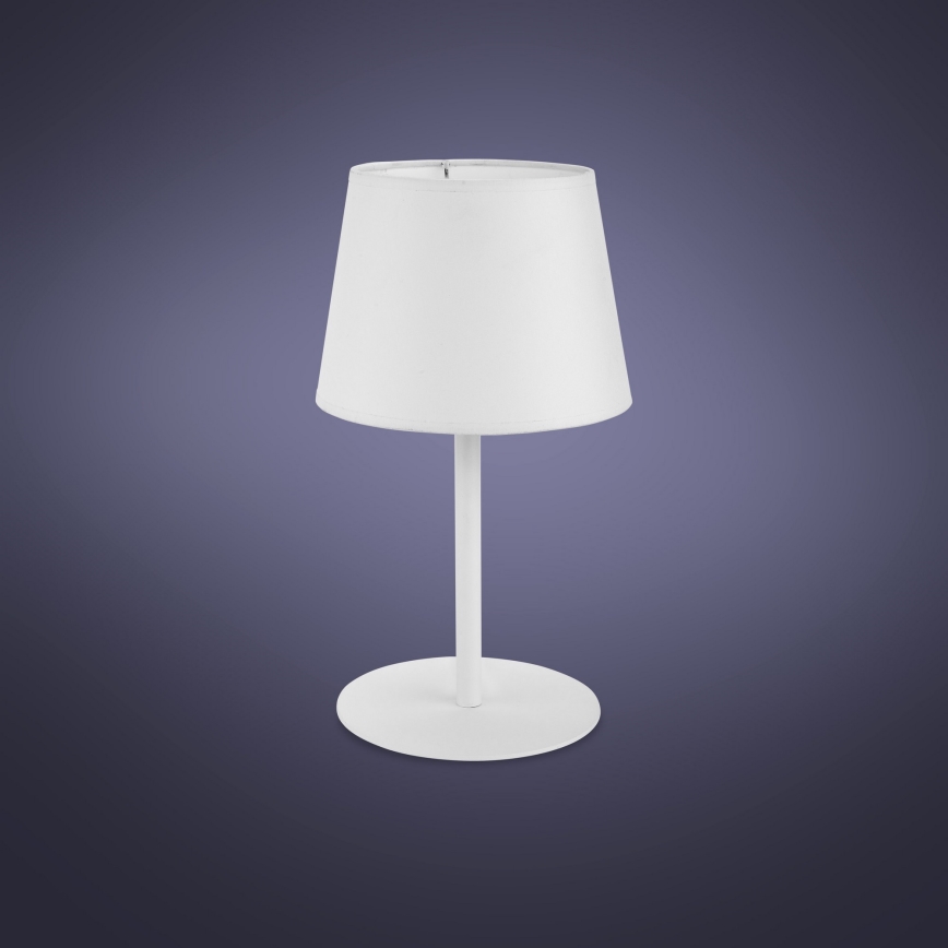 Candeeiro de mesa MAJA 1xE27/15W/230V branco