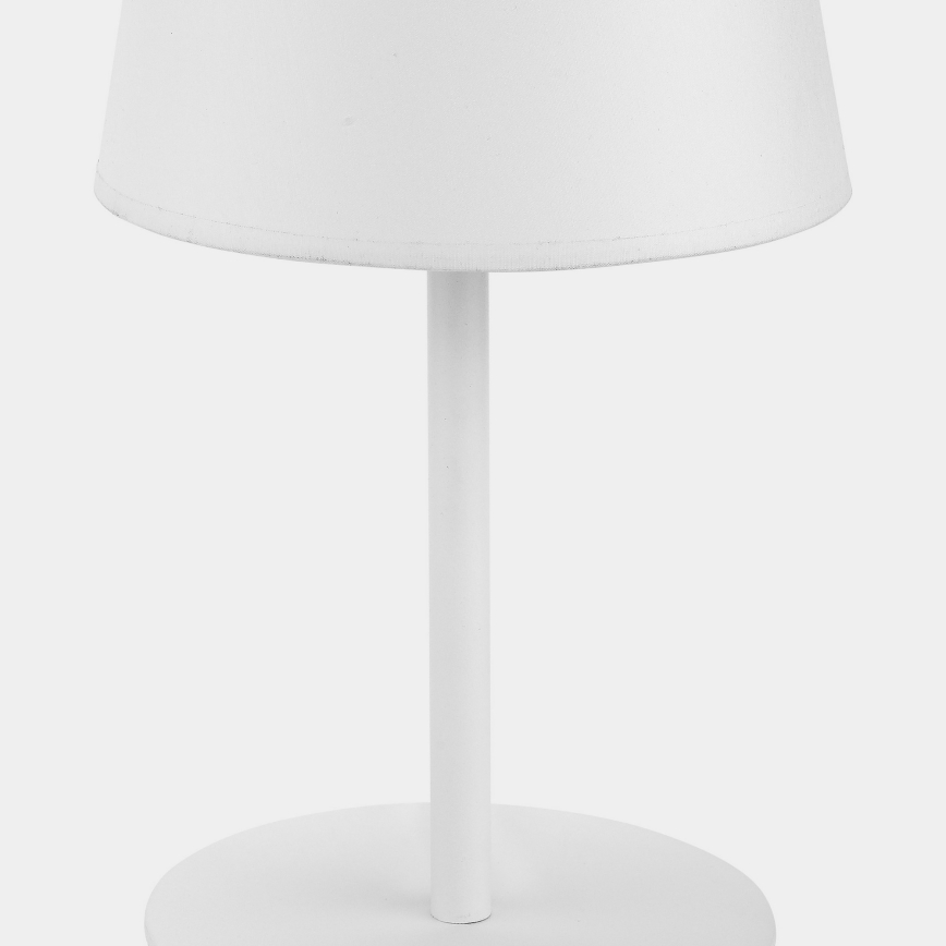 Candeeiro de mesa MAJA 1xE27/15W/230V branco
