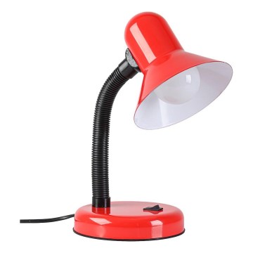 Candeeiro de mesa MENTOR 1xE27/15W/230V vermelho