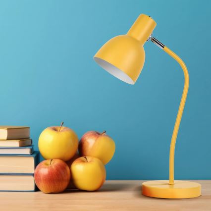 Candeeiro de mesa MIMI 1xE27/10W/230V amarelo