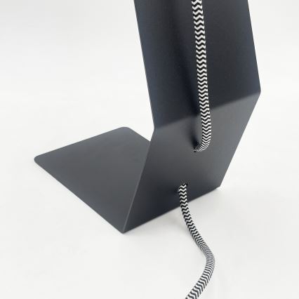 Candeeiro de mesa NANDO 1xE27/15W/230V preto