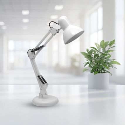 Candeeiro de mesa NEXA 1xE27/60W/230V branco