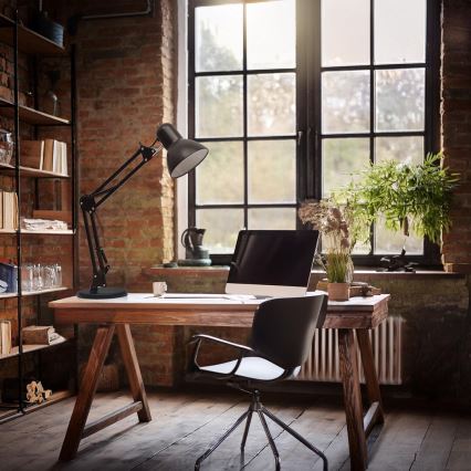 Candeeiro de mesa NEXA 1xE27/60W/230V preto