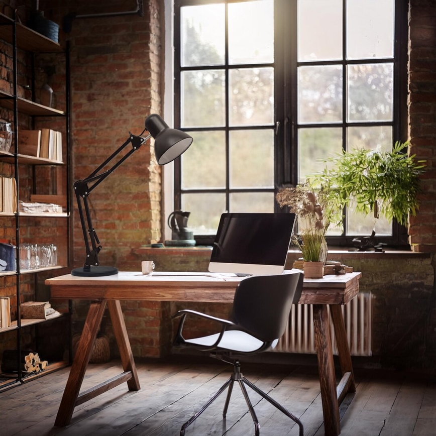 Candeeiro de mesa NEXA 1xE27/60W/230V preto