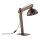 Candeeiro de mesa OSLO 1xE27/15W/230V nogueira/castanho