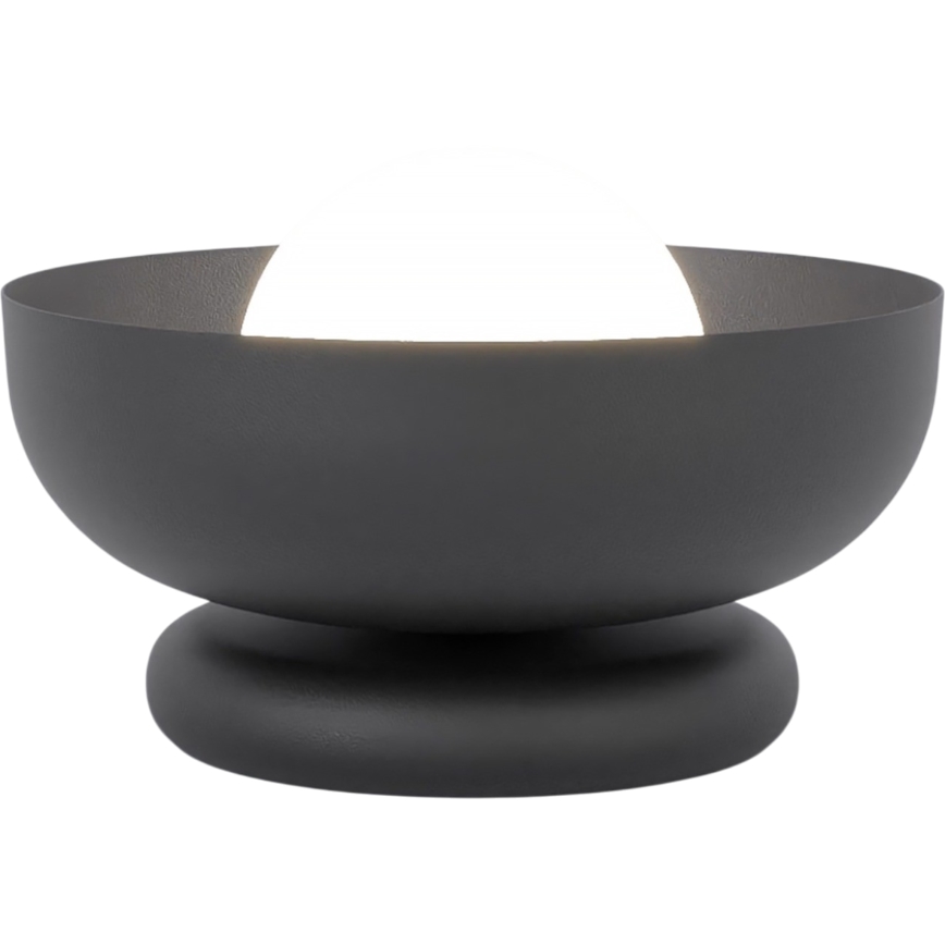 Candeeiro de mesa OZZY 1xG9/8W/230V preto