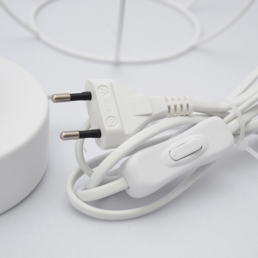 Candeeiro de mesa para crianças STARS 1xE27/15W/230V verde/branco