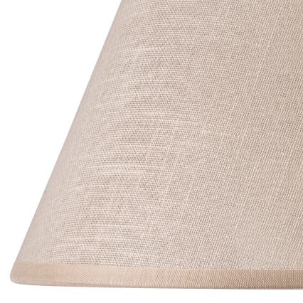 Candeeiro de mesa PERA 1xE27/60W/230V castanho escuro/faia