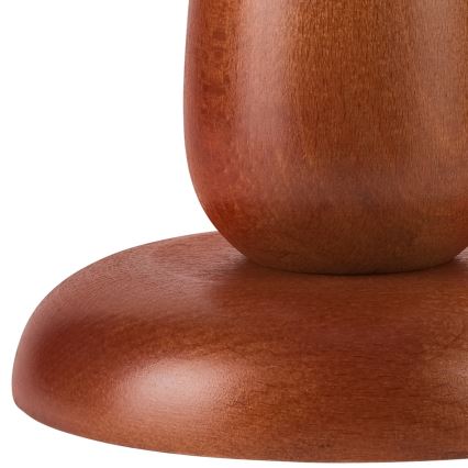 Candeeiro de mesa PERA 1xE27/60W/230V castanho/faia