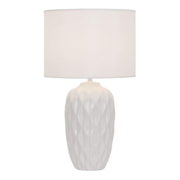 Candeeiro de mesa PINEAPLE 1xE27/40W/230V branco