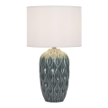 Candeeiro de mesa PINEAPLE 1xE27/40W/230V branco/verde