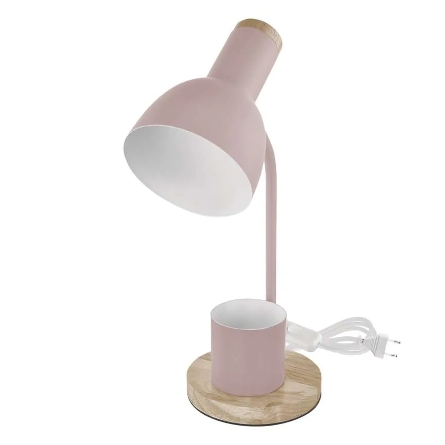 Candeeiro de mesa POPPY 1xE27/25W/230V rosa