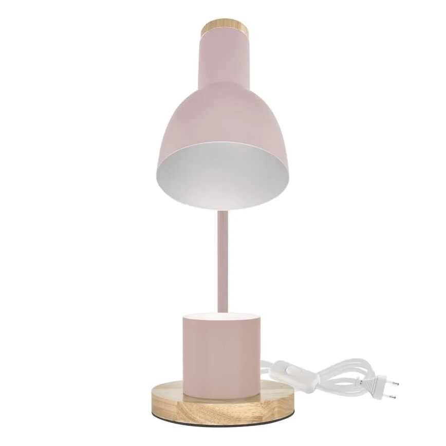 Candeeiro de mesa POPPY 1xE27/25W/230V rosa