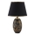 Candeeiro de mesa RAMZES 1xE27/40W/230V preto/dourado
