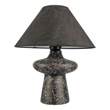 Candeeiro de mesa RAMZES 1xE27/40W/230V preto