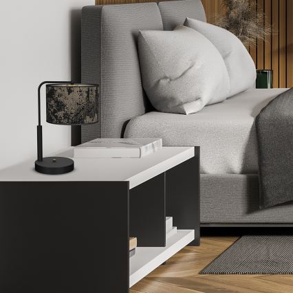 Candeeiro de mesa SATINO 1xE27/60W/230V dourado