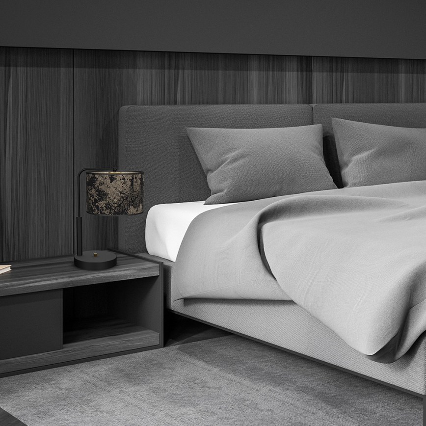 Candeeiro de mesa SATINO 1xE27/60W/230V dourado