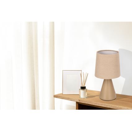 Candeeiro de mesa SATTI 1xE14/40W/230V bege