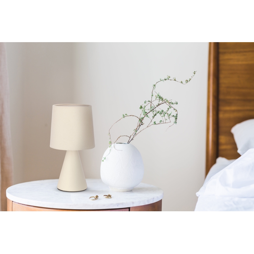 Candeeiro de mesa SATTI 1xE14/40W/230V creme