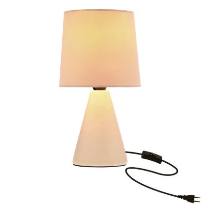 Candeeiro de mesa SATTI 1xE14/40W/230V creme