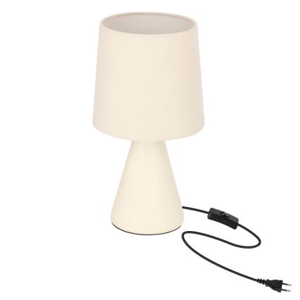 Candeeiro de mesa SATTI 1xE14/40W/230V creme