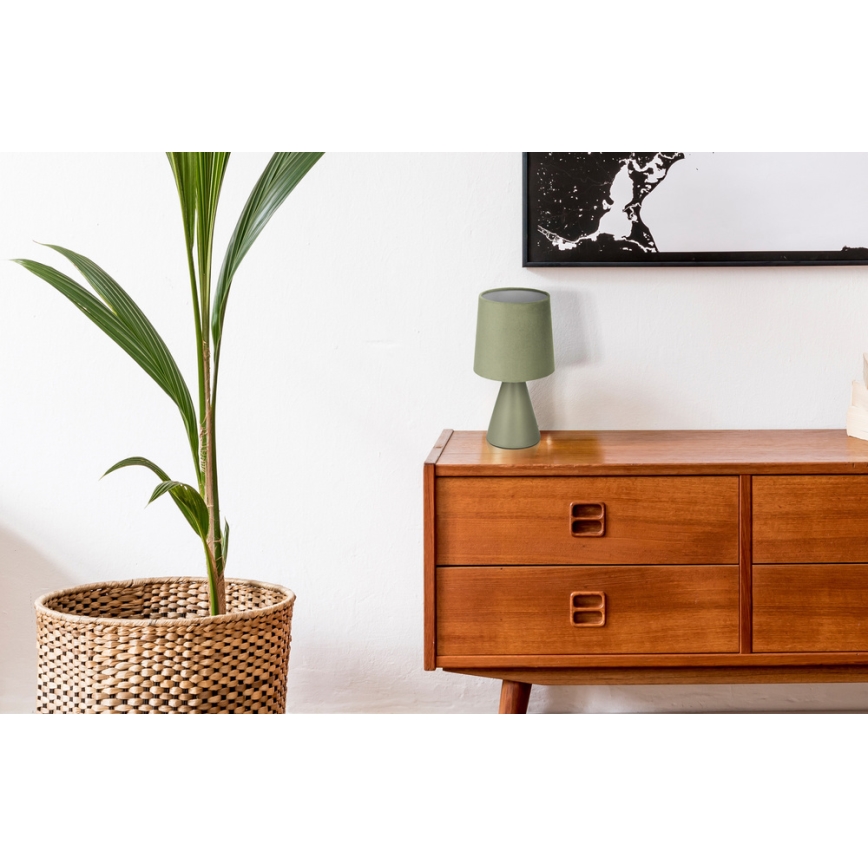 Candeeiro de mesa SATTI 1xE14/40W/230V verde